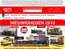 Tablet Screenshot of huider.nl